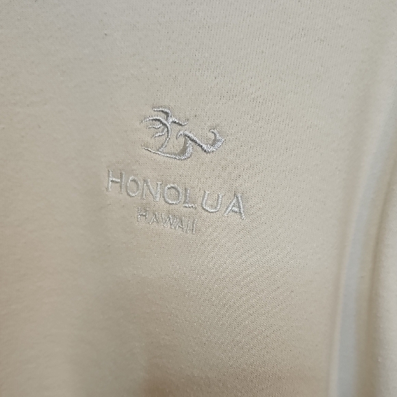 Honolua Men's Beige Long Sleeve Sweatshirt - Picture 2 of 8